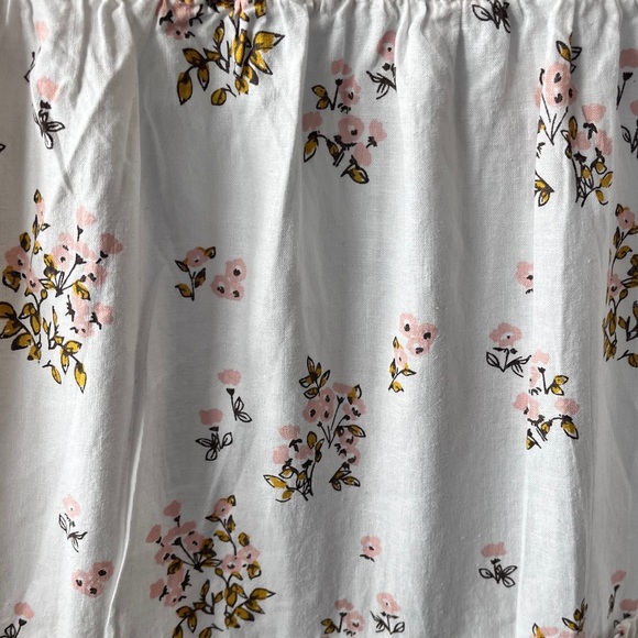 NWT Free People Cottagecore Women’s Petit Fours Ivory Floral Mini Dress Size XL - Picture 10 of 12